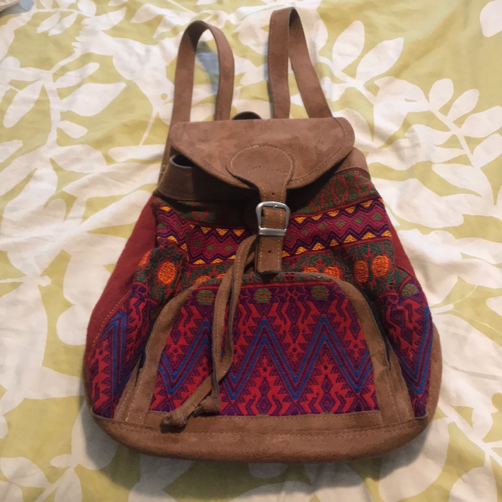 Authentic backpack from Guatemala